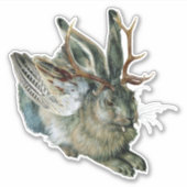 Wolpertinger Sticker (Voorkant)