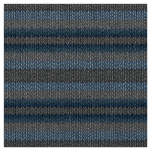 Wolstof Blauwe wollen patroon stof textiel (Swatch)