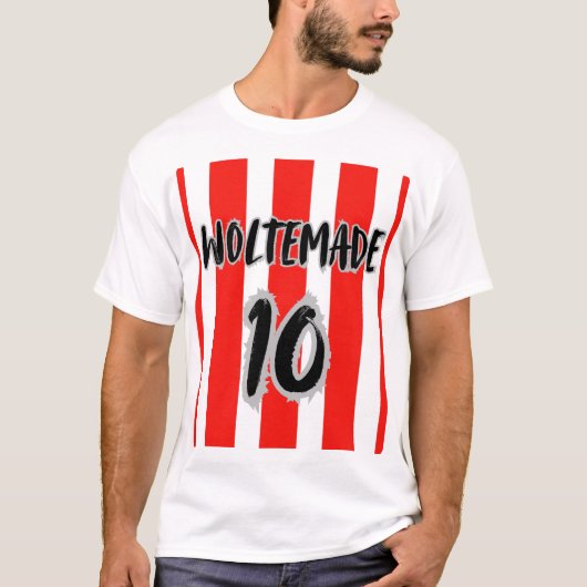 Woltemade 10 Sunderland t shirt Joke (Voorkant)