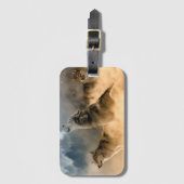 Wolven Bagagelabel (Voorkant (verticaal))