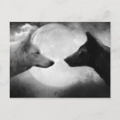 Wolven Briefkaart (Voorkant)