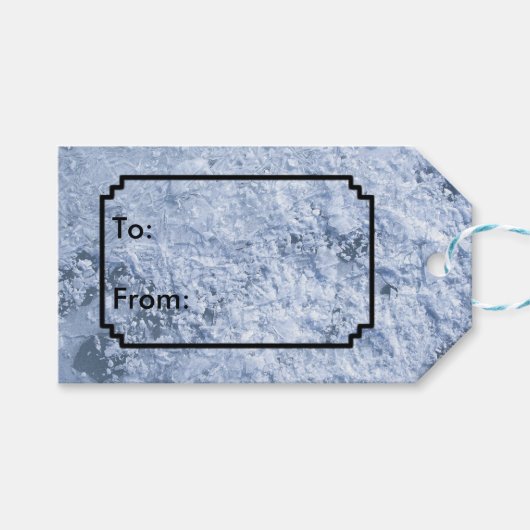 Wolven Cadeau Labels Cadeaulabel (Voorkant (Horizontaal))