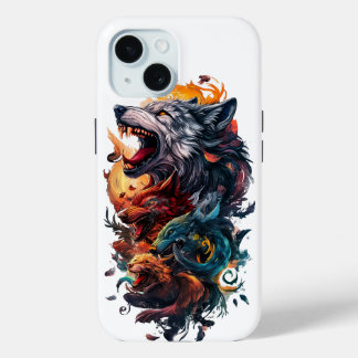wolven iPhone 15 case