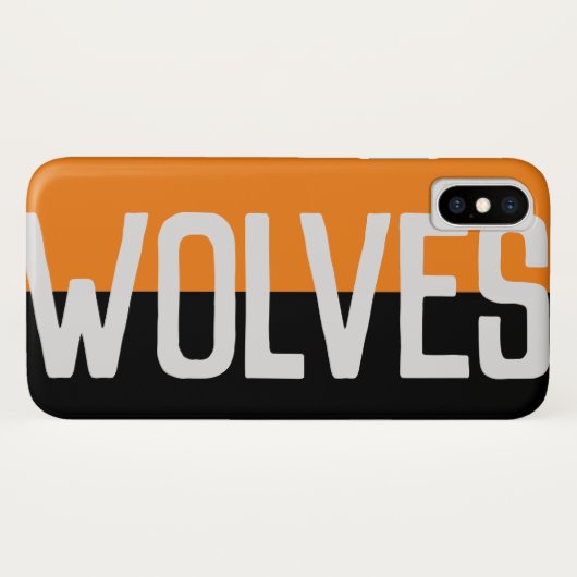Wolven Design. Case-Mate iPhone Case (Achterkant (horizontaal))