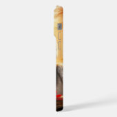 Wolven eenzaamheid te midden van de natuur iPhone hoesje (Linkerkant)