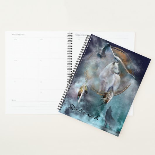 Wolven en Drocatcher Planner (Display)