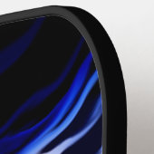 Wolven en Raven met volle maan Pickleball Paddle (Links Detail)