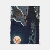 Wolven Fleece Deken (Voorkant)