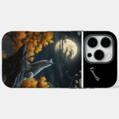 Wolven huilen bij volle maan Case-Mate iPhone case (Achterkant (horizontaal))