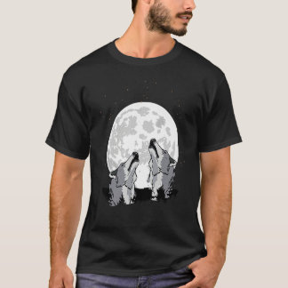 Wolven Huilende Maan Wolf T-shirt