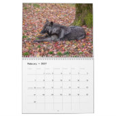 Wolven in de Herfst 2026 Kalender (Feb 2027)