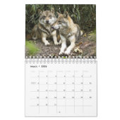 Wolven in de Natuur Kalender (Mar 2026)