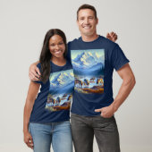 Wolven in Denali National Park T-shirt (Unisex)