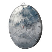 Wolven in een winterlandschap dartbord (Voorkant Rechts)