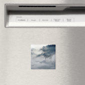 Wolven in een winterlandschap magneet (Insitu (Vaatwasser))