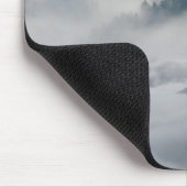 Wolven in een winterlandschap muismat (Hoek)