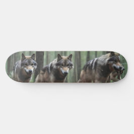 Wolven in het bos Schaats dek Persoonlijk Skateboard
