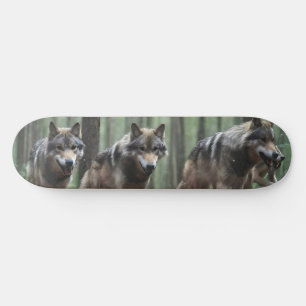 Wolven in het bos Schaats dek Persoonlijk Skateboard