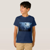 wolven in het bos T-shirt (Voorkant volledig)