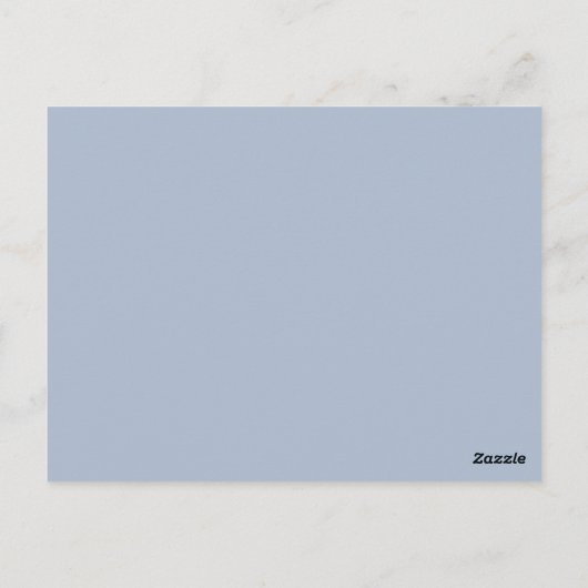 Wolven in het bossen briefkaart (Achterkant)