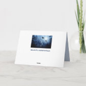 wolven in het boswenskaart kaart (Achterkant)