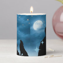 Wolven in Moonlight
