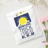 Wolven in Moonlight, Halloween Party Treat Favor Bedankzakje (Gezegeld)