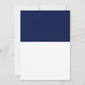 Wolven in Moonlight, uitnodiging van de Halloween- (Achterkant)