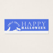 Wolven in sneeuw, Fancy Dress Competition Tickets Mini Visitekaartjes (Voorkant)