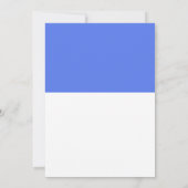 Wolven in sneeuw, Halloween Party Kaart (Achterkant)