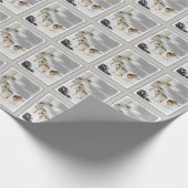 Wolven in sneeuwschilderijen - Oorspronkelijke Wil Cadeaupapier (Hoek)