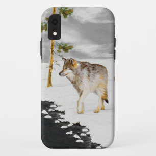 Wolven in sneeuwschilderijen - Oorspronkelijke Wil Case-Mate iPhone Case