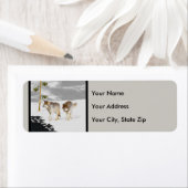 Wolven in sneeuwschilderijen - Oorspronkelijke Wil Etiket (Insitu)