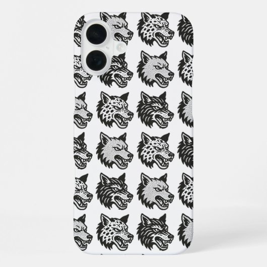 Wolven iPhone Hoesje (Achterkant)
