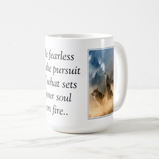 Wolven Koffiemok (Voorkant rechts)