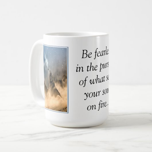 Wolven Koffiemok (Voorkant links)