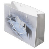 Wolven Large Cadeautasje (Achterkant Gekanteld)