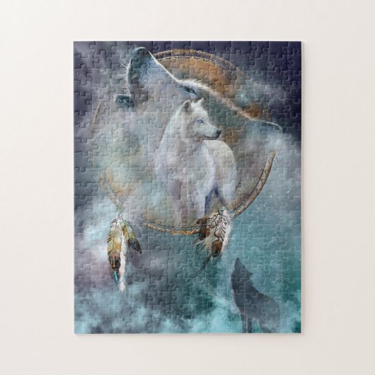 Wolven Legpuzzel (Verticaal)