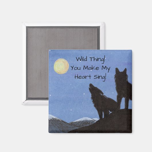 Wolven Magneet (Voorkant / Achterkant)