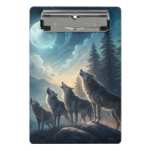Wolven Mini Klembord (Voorkant)