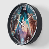 Wolven Mountain Visionary Fantasy Art (Hoek)