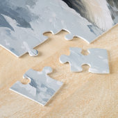 Wolven ontspannen in de bospuzzel legpuzzel (Zijkant)