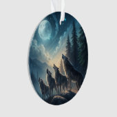 Wolven Ornament (voorkant)