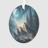 Wolven Ornament (voorkant)