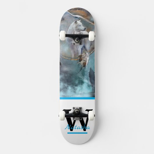 Wolven Persoonlijk Skateboard (Voorkant)