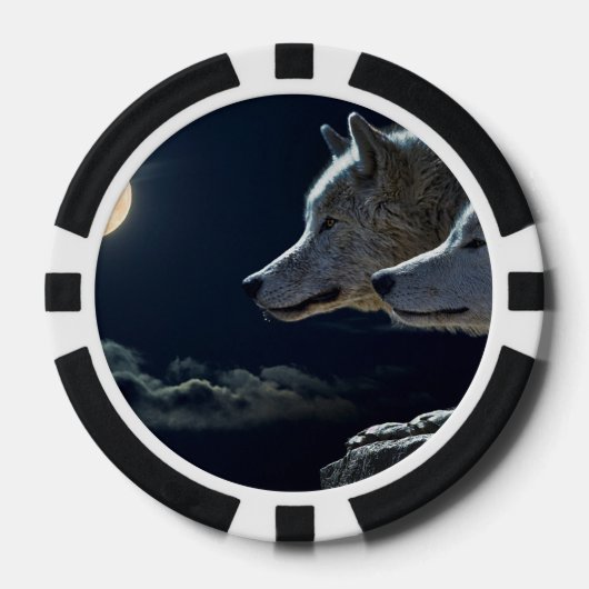 Wolven Pokerchips (Voorkant)