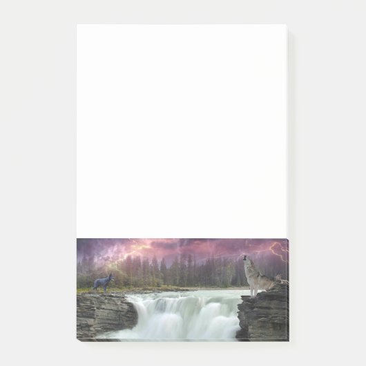 Wolven Post-it® Notes (Voorkant)