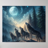 Wolven Poster (Voorkant)
