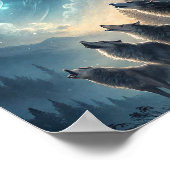 Wolven Poster (Hoek)