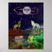 Wolven Poster (Voorkant)